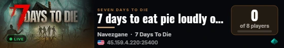 7 days to eat pie loudly on the mic live status badge