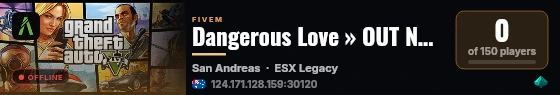 Dangerous Love » OUT NOW! live status badge