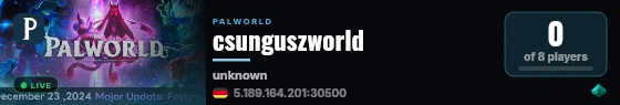 csunguszworld live status badge