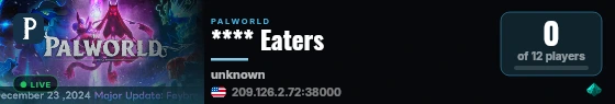 **** Eaters live status badge