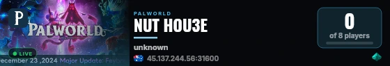 NUT HOU3E live status badge