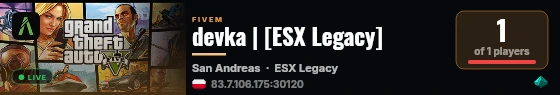 devka | [ESX Legacy] live status badge