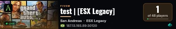 test | [ESX Legacy] live status badge