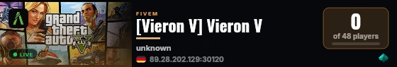 [Vieron V] Vieron V live status badge