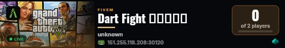 Dart Fight تهديد live status badge