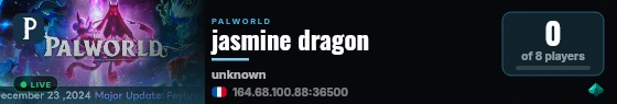 jasmine dragon live status badge