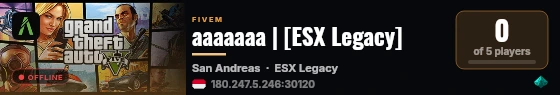 aaaaaaa | [ESX Legacy] live status badge