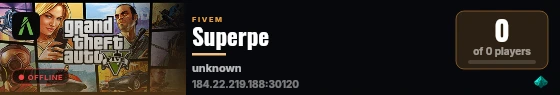 Superpe live status badge