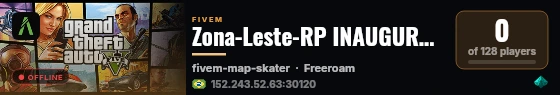 Zona-Leste-RP INAUGURACION Dia 03-Jul live status badge