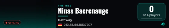 Ninas Baerenauge live status badge