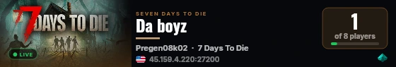 Da boyz live status badge