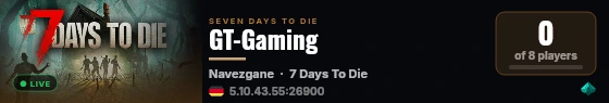 GT-Gaming live status badge