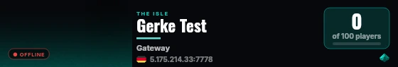 Gerke Test live status badge