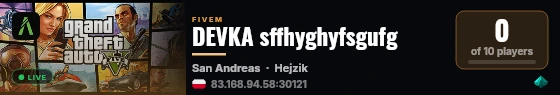DEVKA sffhyghyfsgufg live status badge