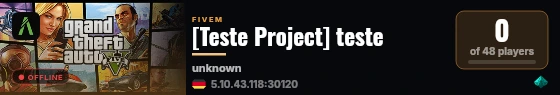 [Teste Project] teste live status badge