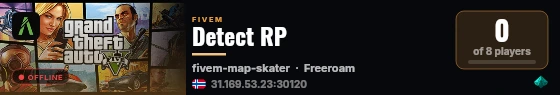 Detect RP live status badge