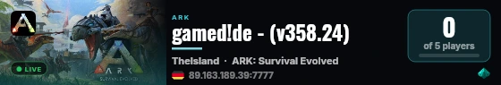 gamed!de - (v358.24) live status badge