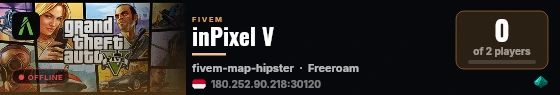 inPixel V live status badge