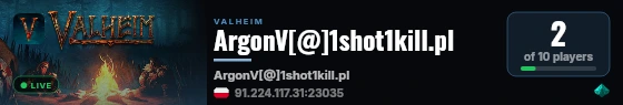 ArgonV[@]1shot1kill.pl live status badge