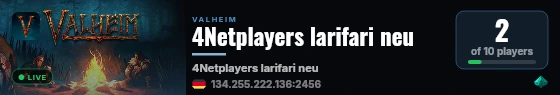 4Netplayers larifari neu live status badge