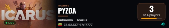 PYZDA live status badge