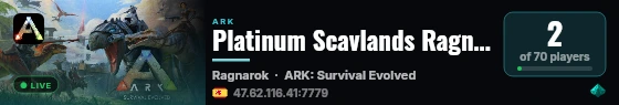 Platinum Scavlands Ragnarok - (v358.24) live status badge