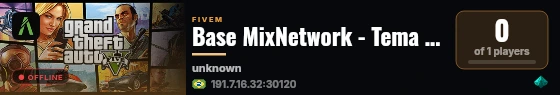 Base MixNetwork - Tema São Paulo live status badge