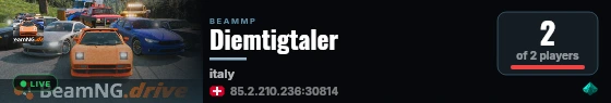 Diemtigtaler live status badge