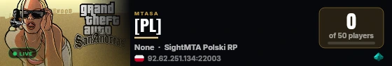 [PL] live status badge
