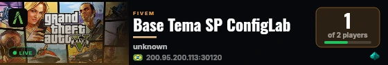 Base Tema SP ConfigLab live status badge