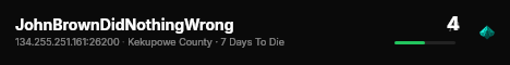 JohnBrownDidNothingWrong live status badge