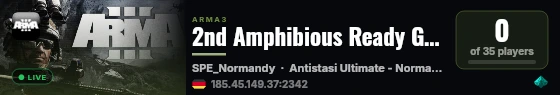 2nd Amphibious Ready Group - 24/7 live status badge
