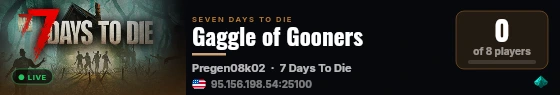 Gaggle of Gooners live status badge