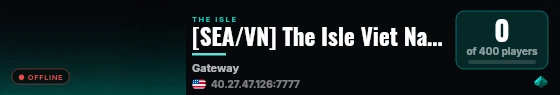 [SEA/VN] The Isle Viet Nam 12 - discord.gg/PVN live status badge