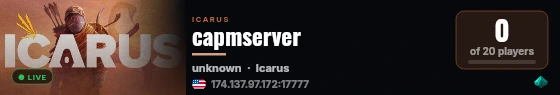 capmserver live status badge