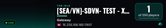 [SEA/VN]-SDVN- TEST - X5 Grow - FreeGrow - No Rules live status badge