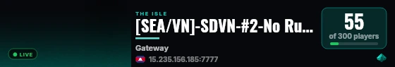 [SEA/VN]-SDVN-#2-No Rules live status badge