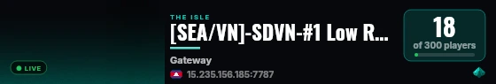 [SEA/VN]-SDVN-#1 Low Rules live status badge