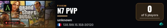 N7 PVP live status badge