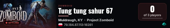 Tung tung sahur 67 live status badge
