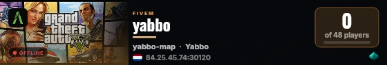 yabbo live status badge
