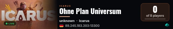 Ohne Plan Universum live status badge