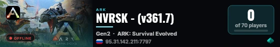 NVRSK - (v361.7) live status badge