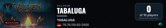 TABALUGA live status badge