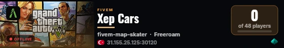 Xep Cars live status badge