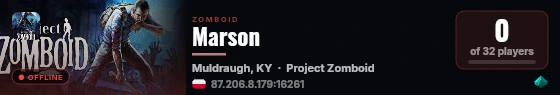 Marson live status badge