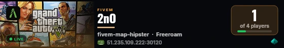 2nO live status badge