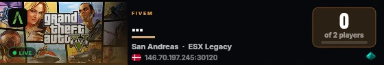 ... live status badge