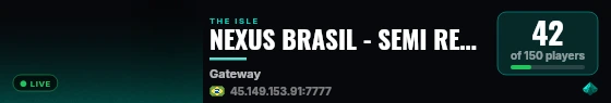 NEXUS BRASIL - SEMI REALISMO live status badge