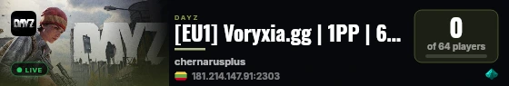 [EU1] Voryxia.gg | 1PP | 64 Slots | 5Max | Expansion | Traders live status badge